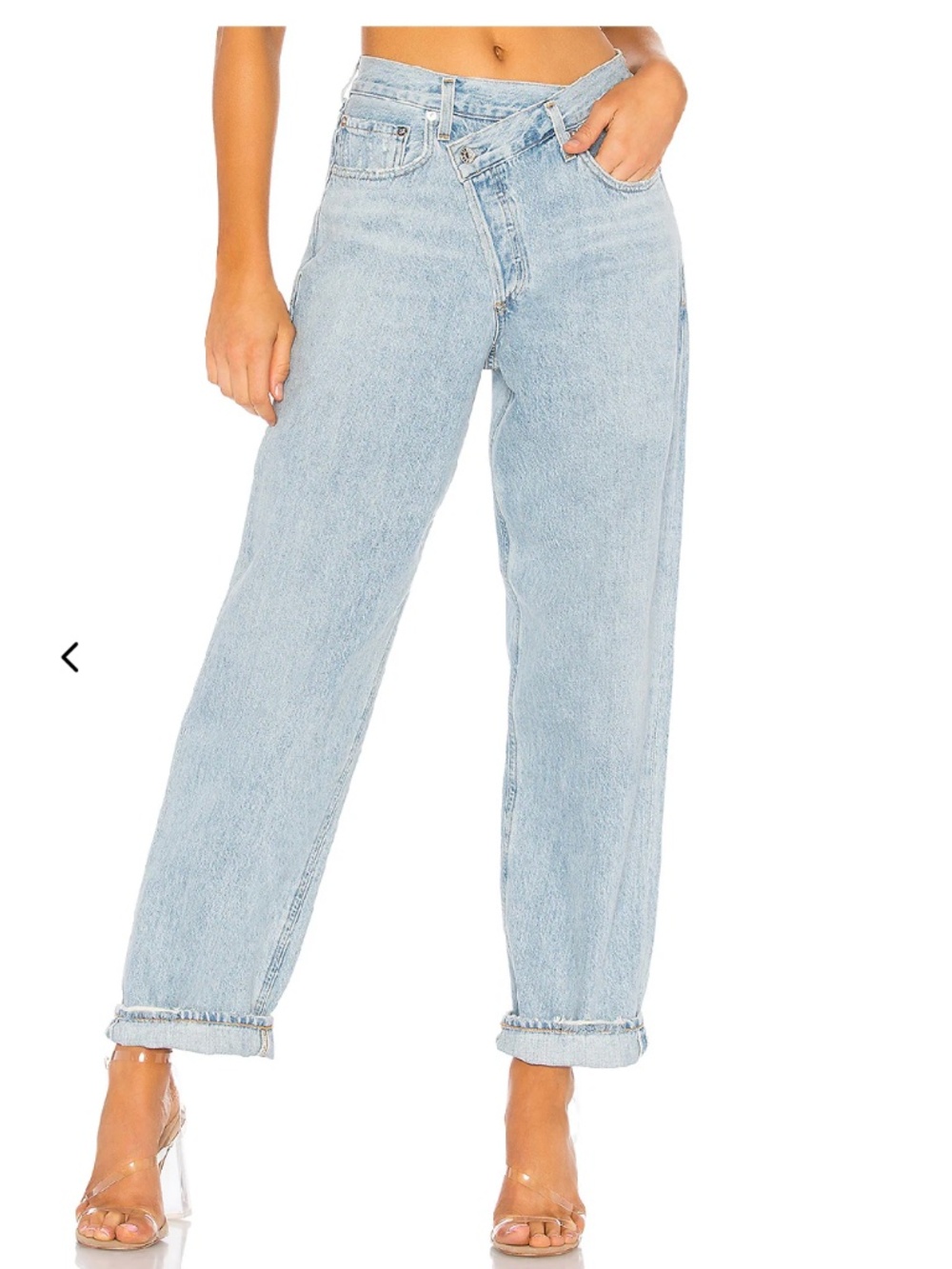 AGOLDE Criss Cross Upsized Jean